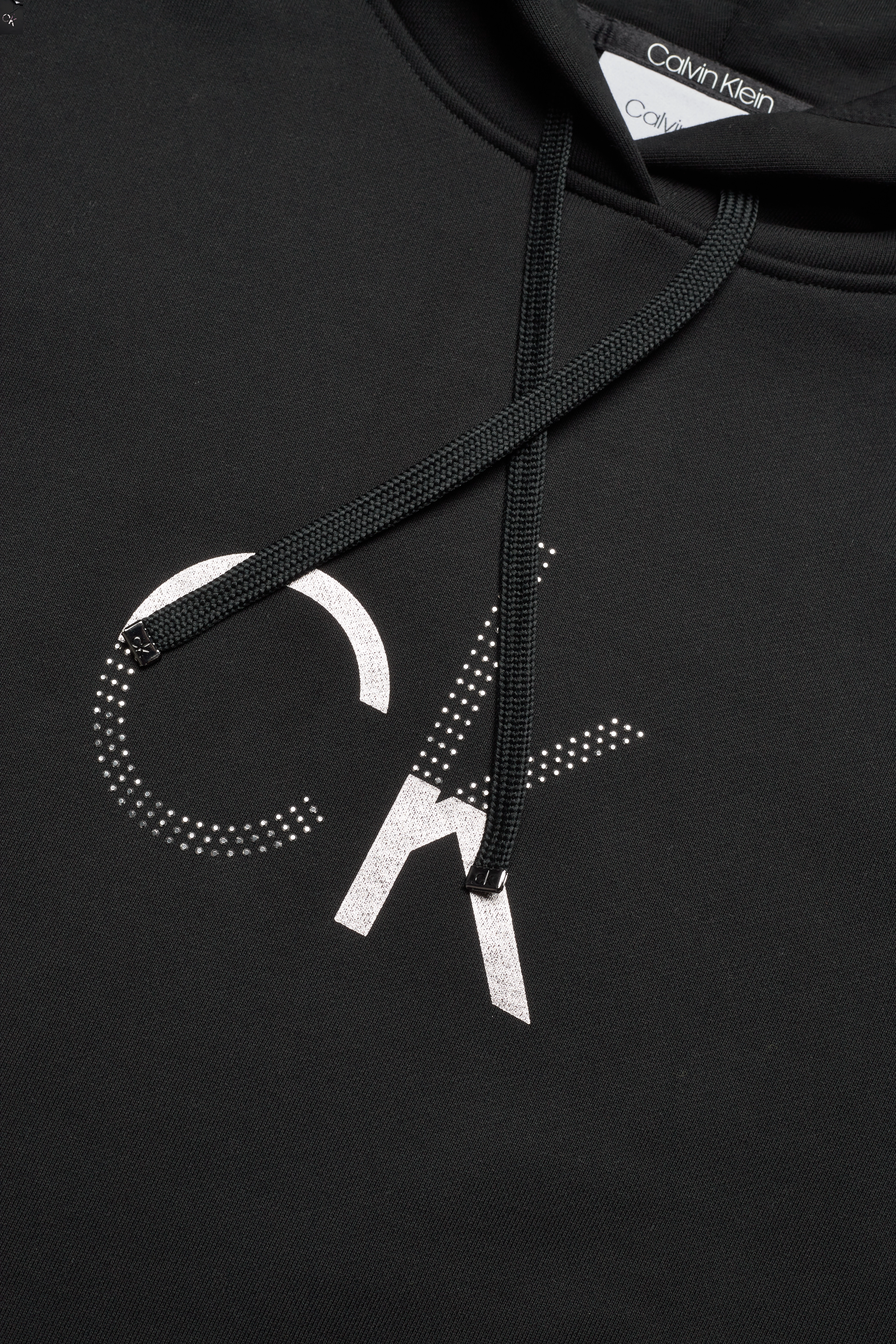 Calvin Klein - OMBRE DIAMANTE HOODIE SWEATDRESS - ck black - 2