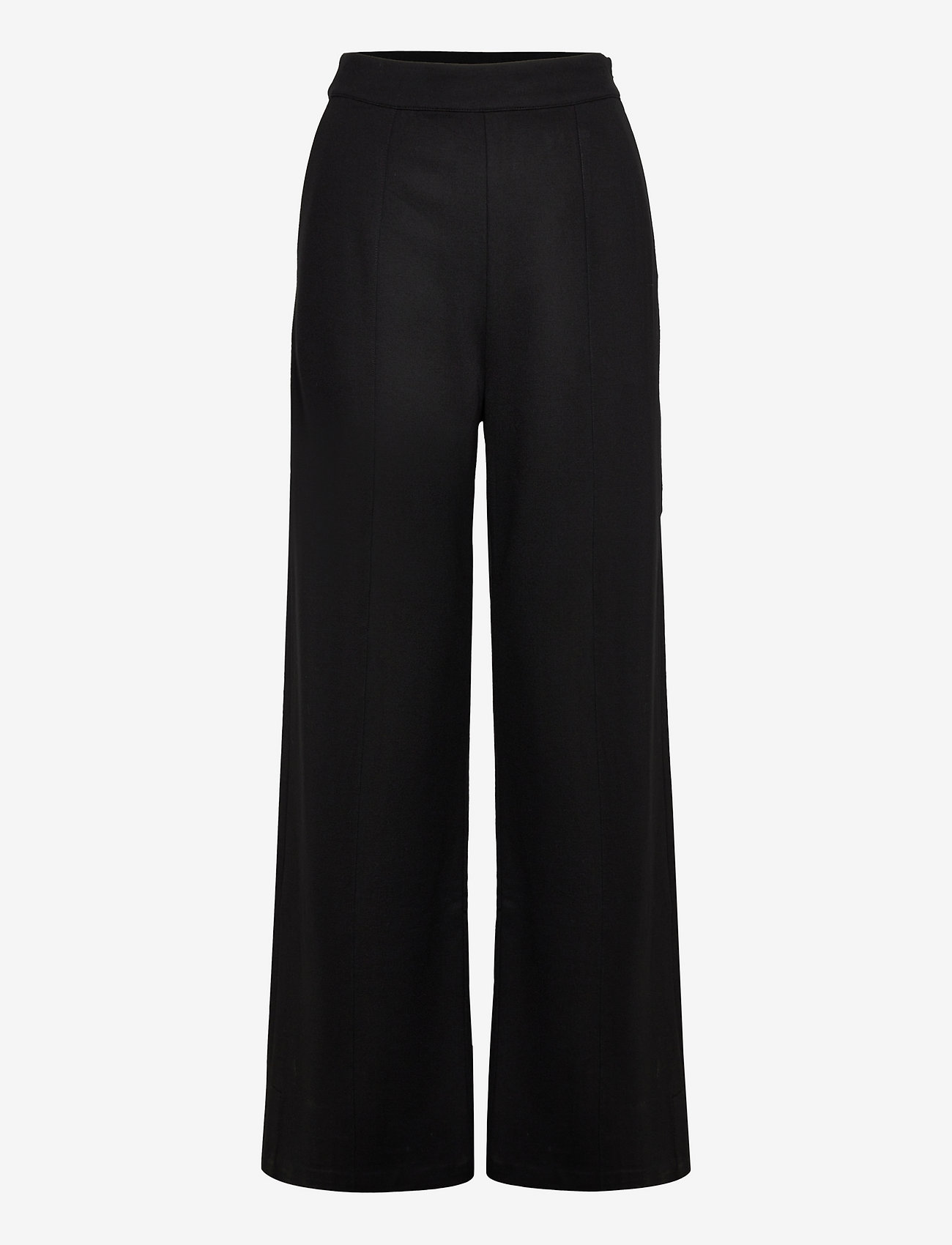 Calvin Klein - RECYCLED MILANO WIDE LEG PANT - ck black - 0