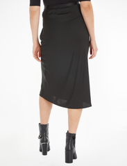 Calvin Klein - RECYCLED CDC BIAS CUT MIDI SKIRT - satin skirts - ck black - 3