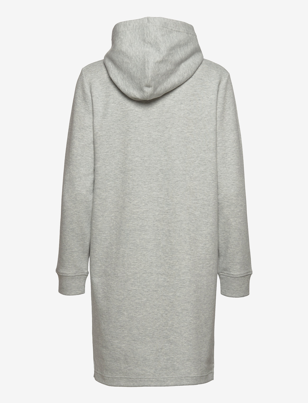 Calvin Klein - MINI CALVIN KLEIN HOODIE DRESS - light grey heather / gunmetal - 1