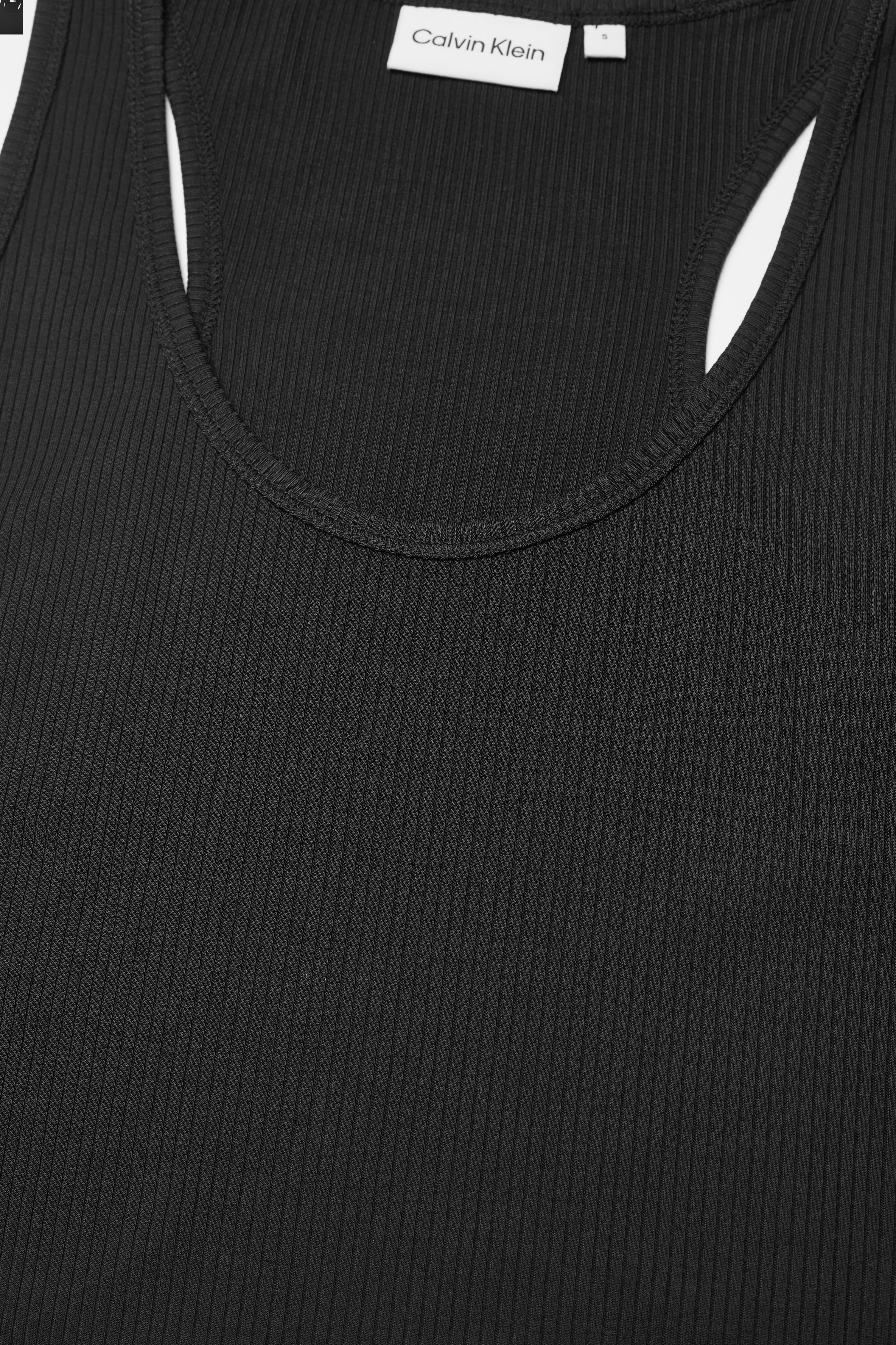 Calvin Klein - MODAL RIB JERSEY TANK DRESS - ck black - 3