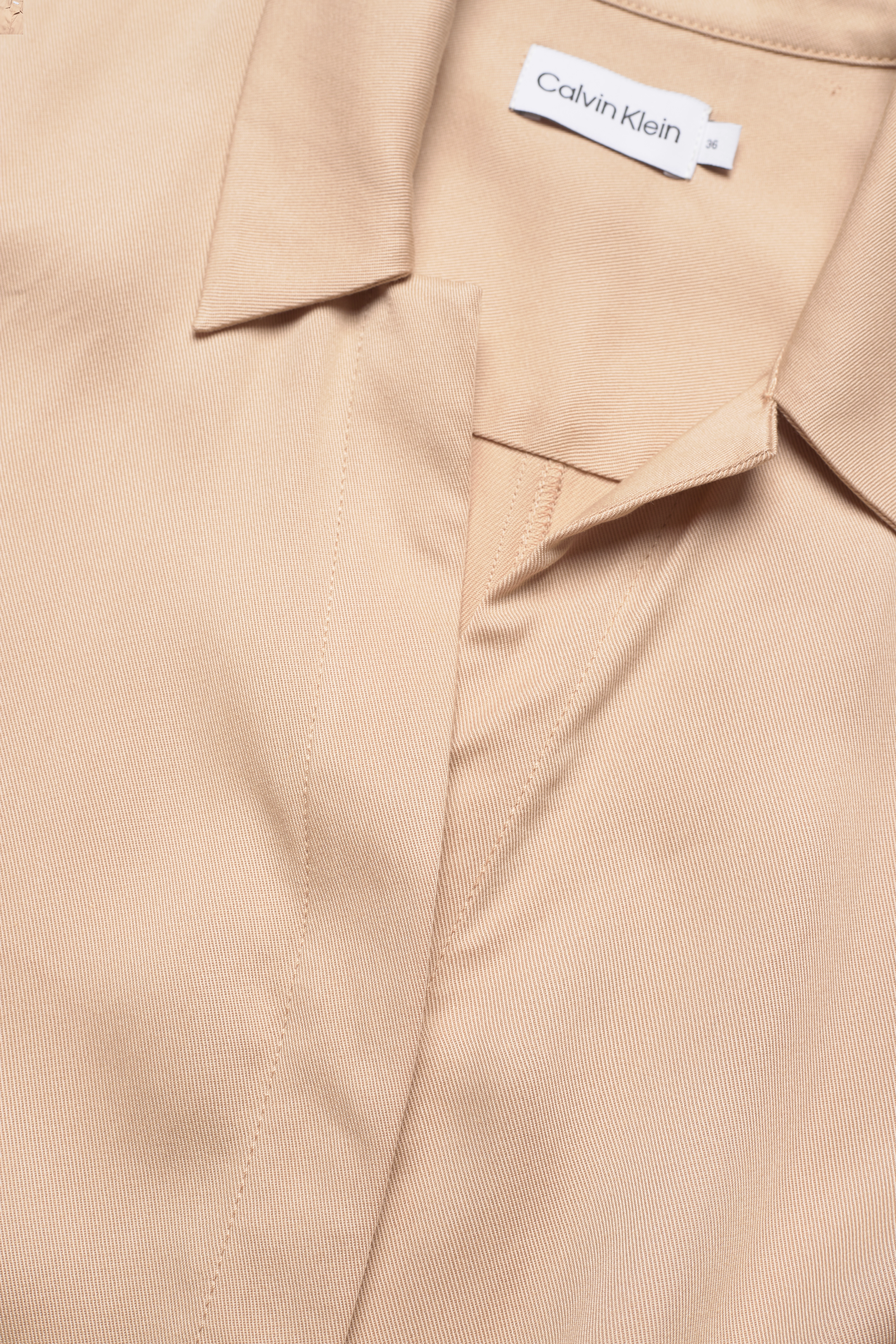 Calvin Klein - UTILITY TENCEL SHIRT DRESS - moccasin - 2