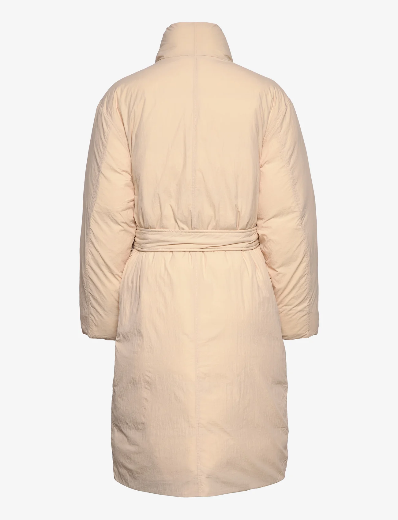 Calvin Klein - RECYCLED DOWN WRAP PUFFER COAT - vinterjakker - tuscan beige - 1