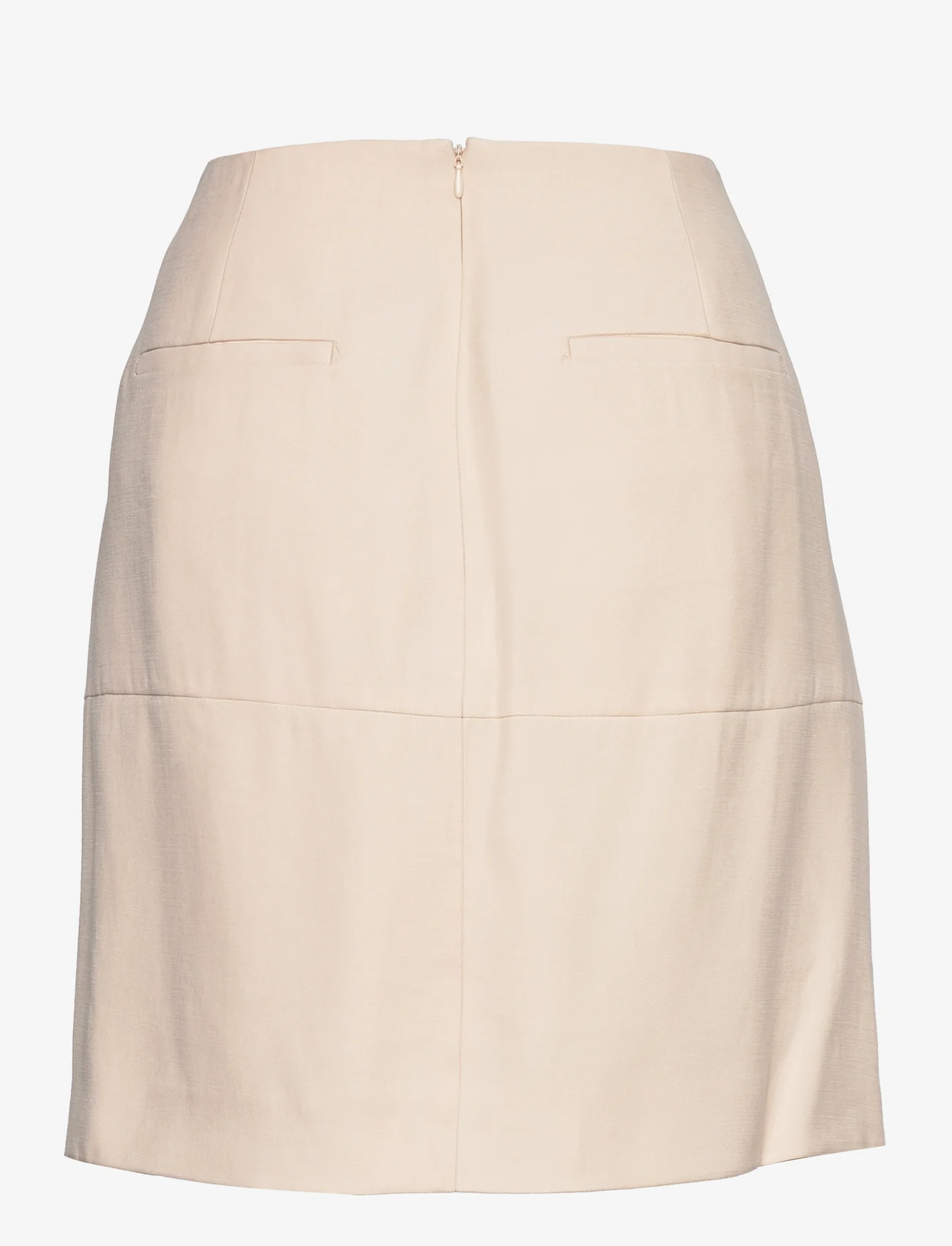Calvin Klein - VISCOSE TWILL MINI SKIRT - korte nederdele - tuscan beige - 1