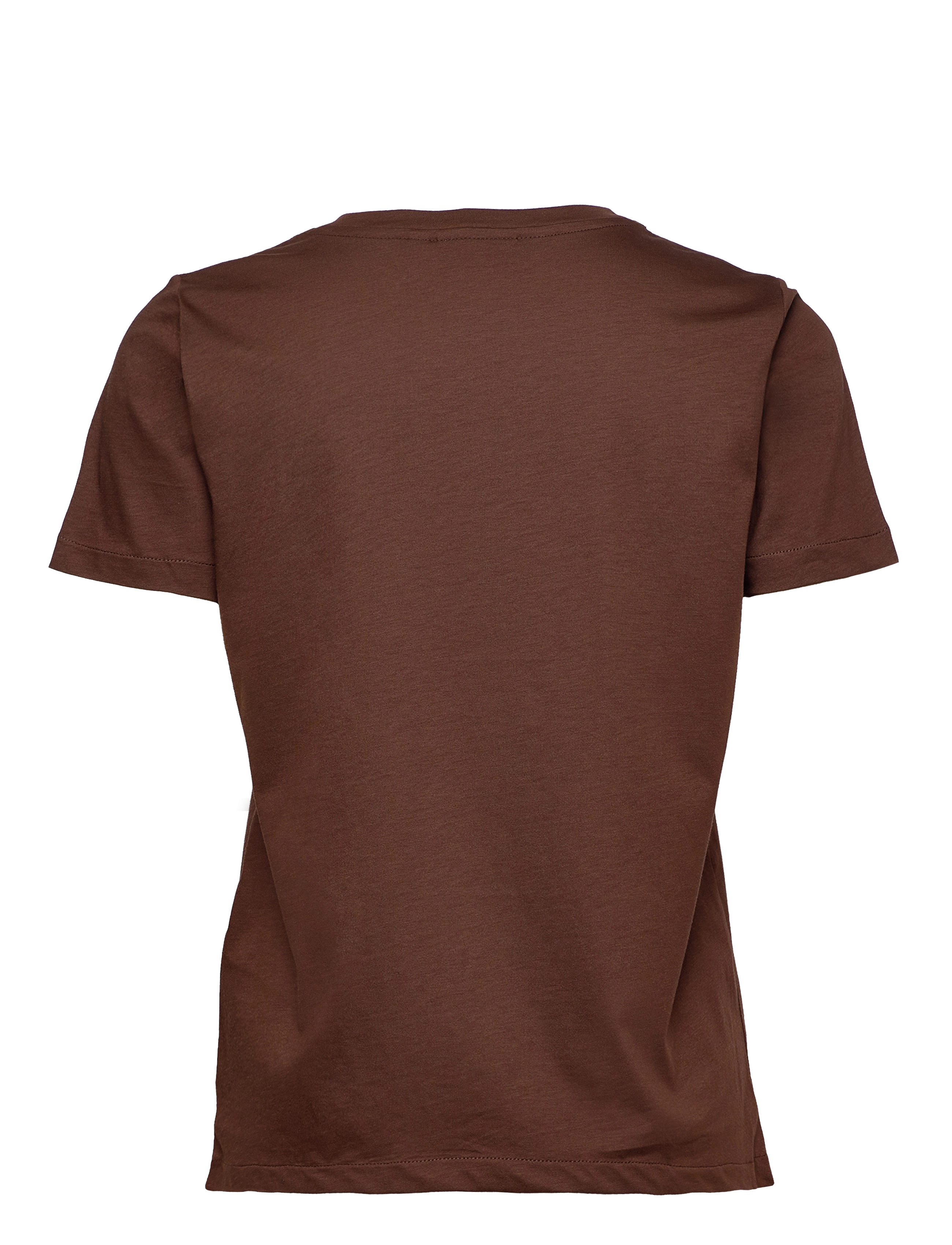 Calvin Klein - SMOOTH COTTON CREW NECK TEE - dark chestnut - 1