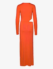 Calvin Klein - LYOCELL JERSEY CUT OUT DRESS - vakarėlių drabužiai išparduotuvių kainomis - deep orange - 2