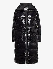 Calvin Klein - HIGH SHINE PADDED PUFFER COAT - päällystakit - ck black - 0