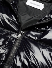 Calvin Klein - HIGH SHINE PADDED PUFFER COAT - päällystakit - ck black - 5