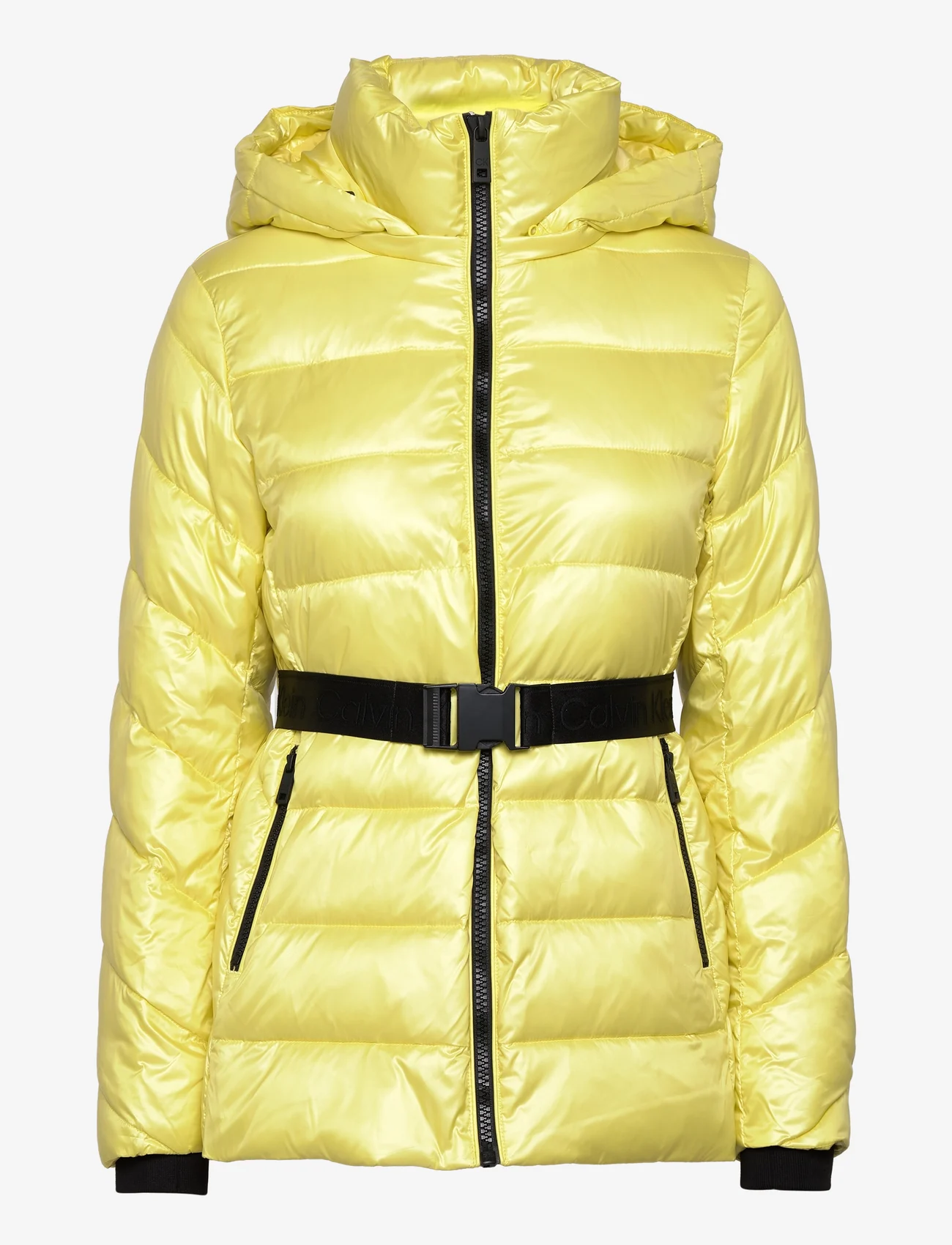Calvin Klein - ESSENTIAL BELTED JACKET - winter jackets - citrus glow - 0