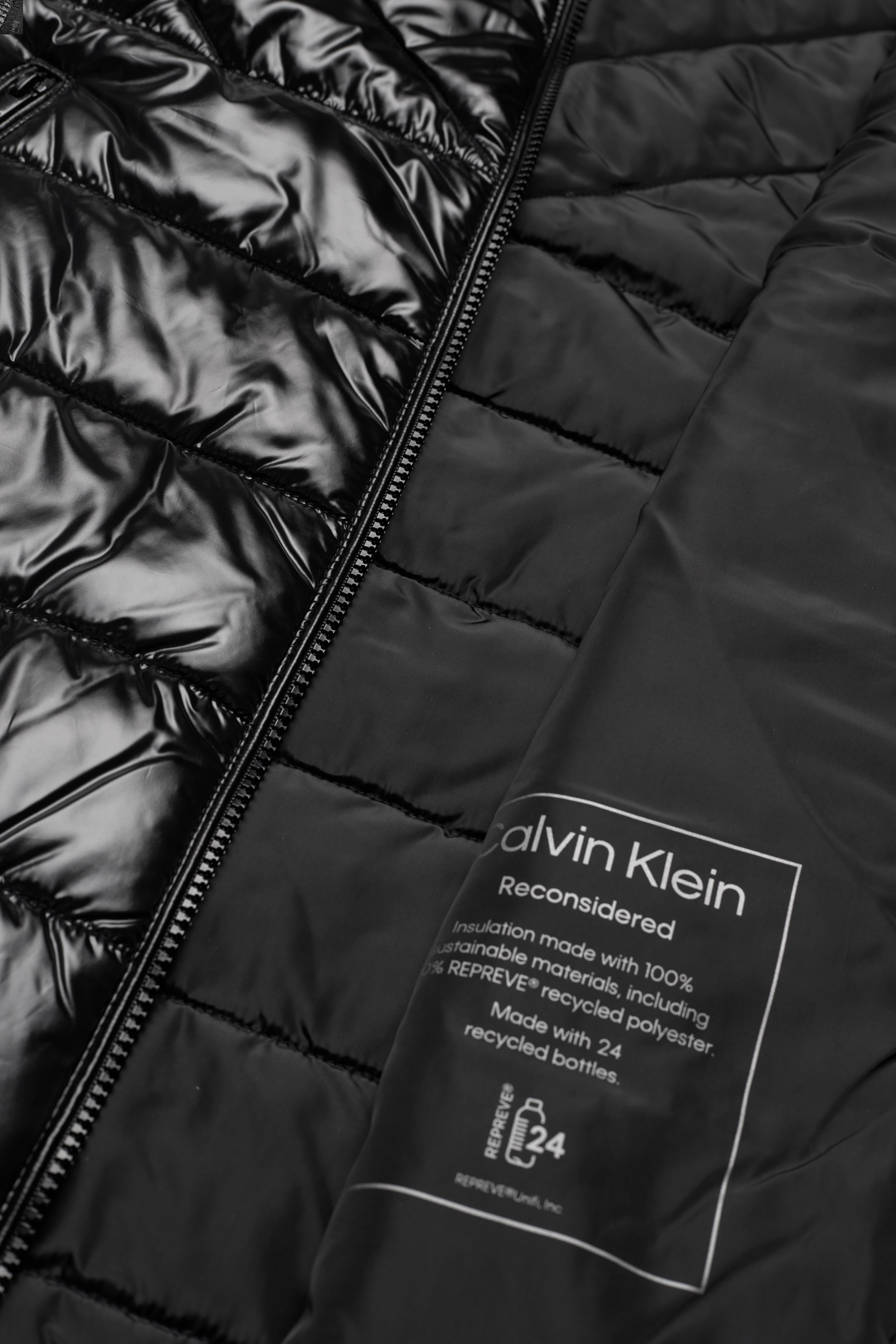 Calvin Klein - ESSENTIAL RECYCLED PADDED COAT - ck black - 4