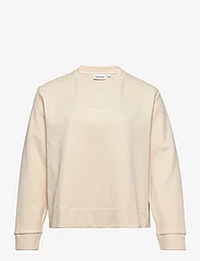 Calvin Klein - INCLUSIVE MICRO LOGO ESS SWTSHRT - sweatshirts & hoodies - tuscan beige - 0
