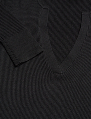 Calvin Klein - RIB OPEN NECK DRESS - stramme kjoler - ck black - 2