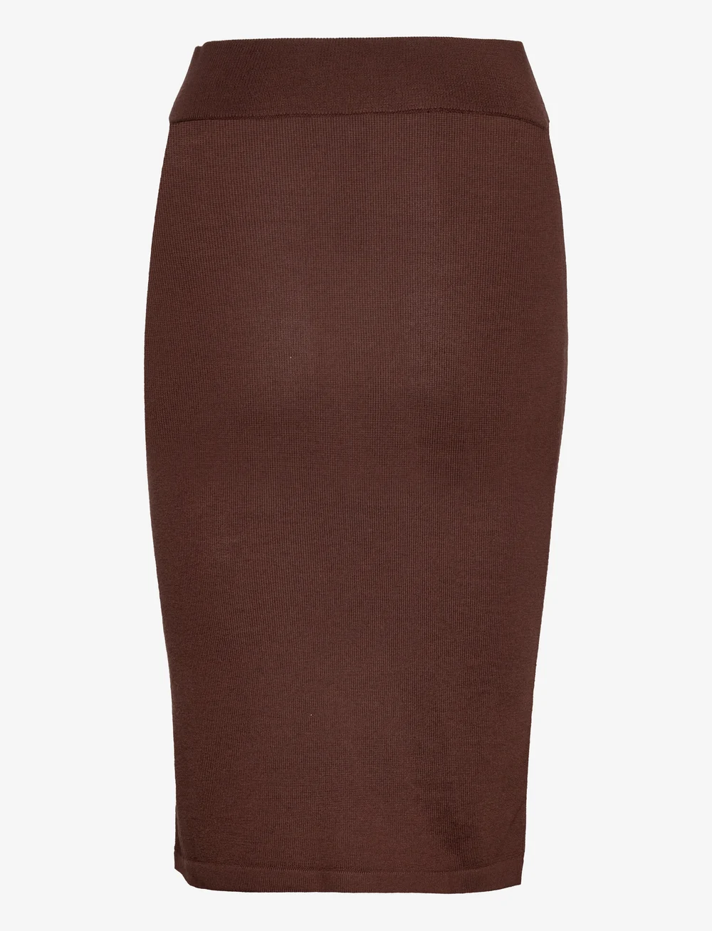 Dark brown sales wool pencil skirt