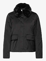 Calvin Klein - LUX SATIN PADDED JACKET - winter jackets - ck black - 0