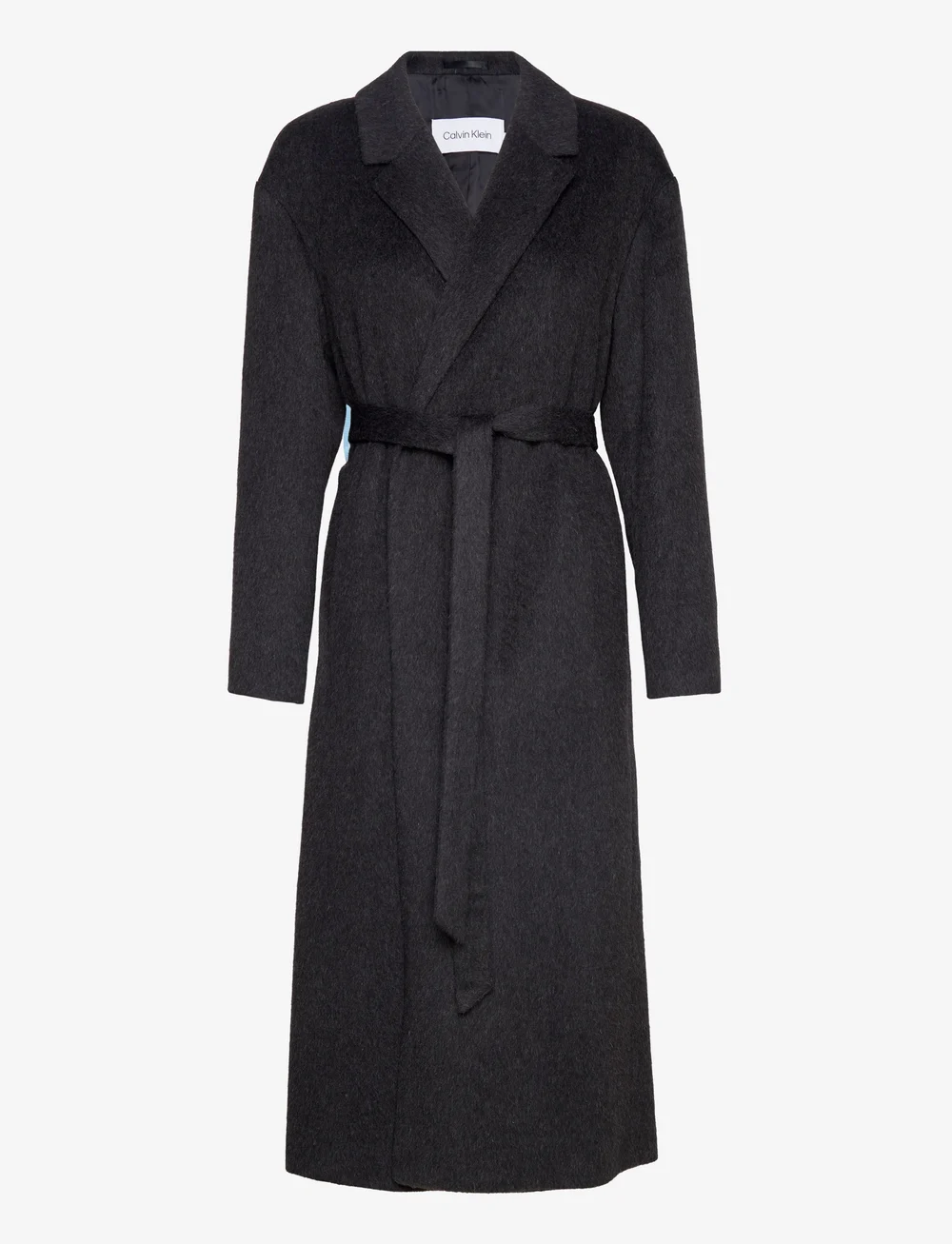 Calvin Klein Textured Wool Wrap Coat jackets coats shop at Booztlet