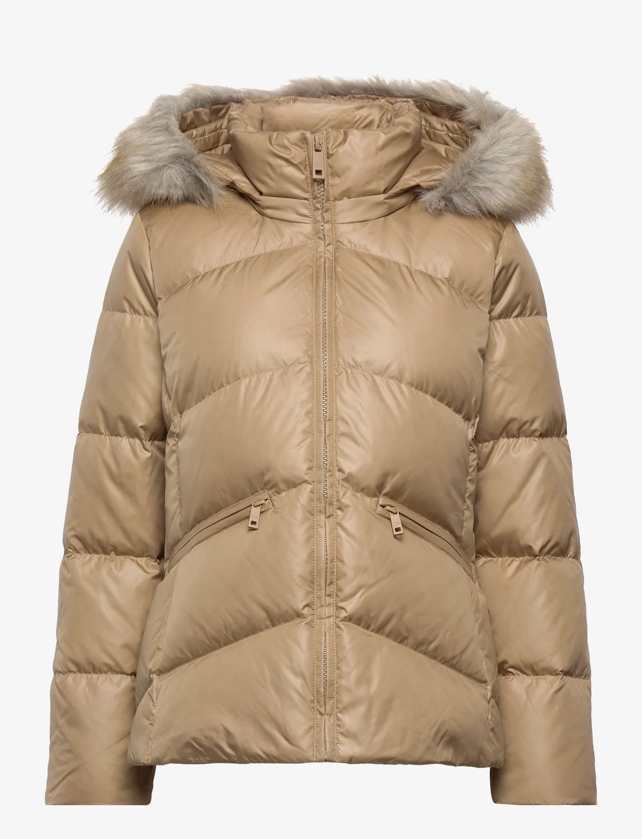 Calvin Klein Essential Real Down Jacket (Safari Canvas), ( €) | Large  selection of outlet-styles 