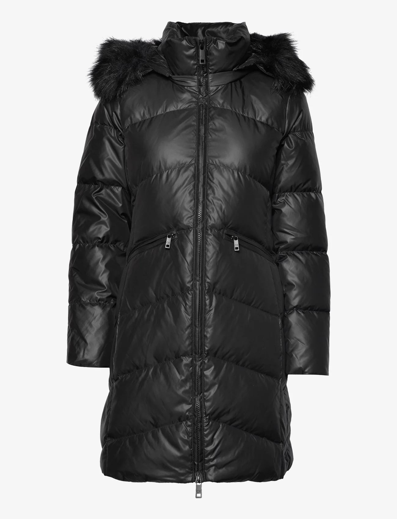 Calvin Klein - ESSENTIAL REAL DOWN COAT - talvejoped - ck black - 0