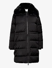 Calvin Klein - LUX SATIN PUFFER COAT - vinterjackor - ck black - 0