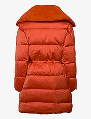 Calvin Klein - LUX SATIN PUFFER COAT - winterjacken - deep orange - 2