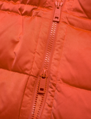 Calvin Klein - LUX SATIN PUFFER COAT - winter jackets - deep orange - 4