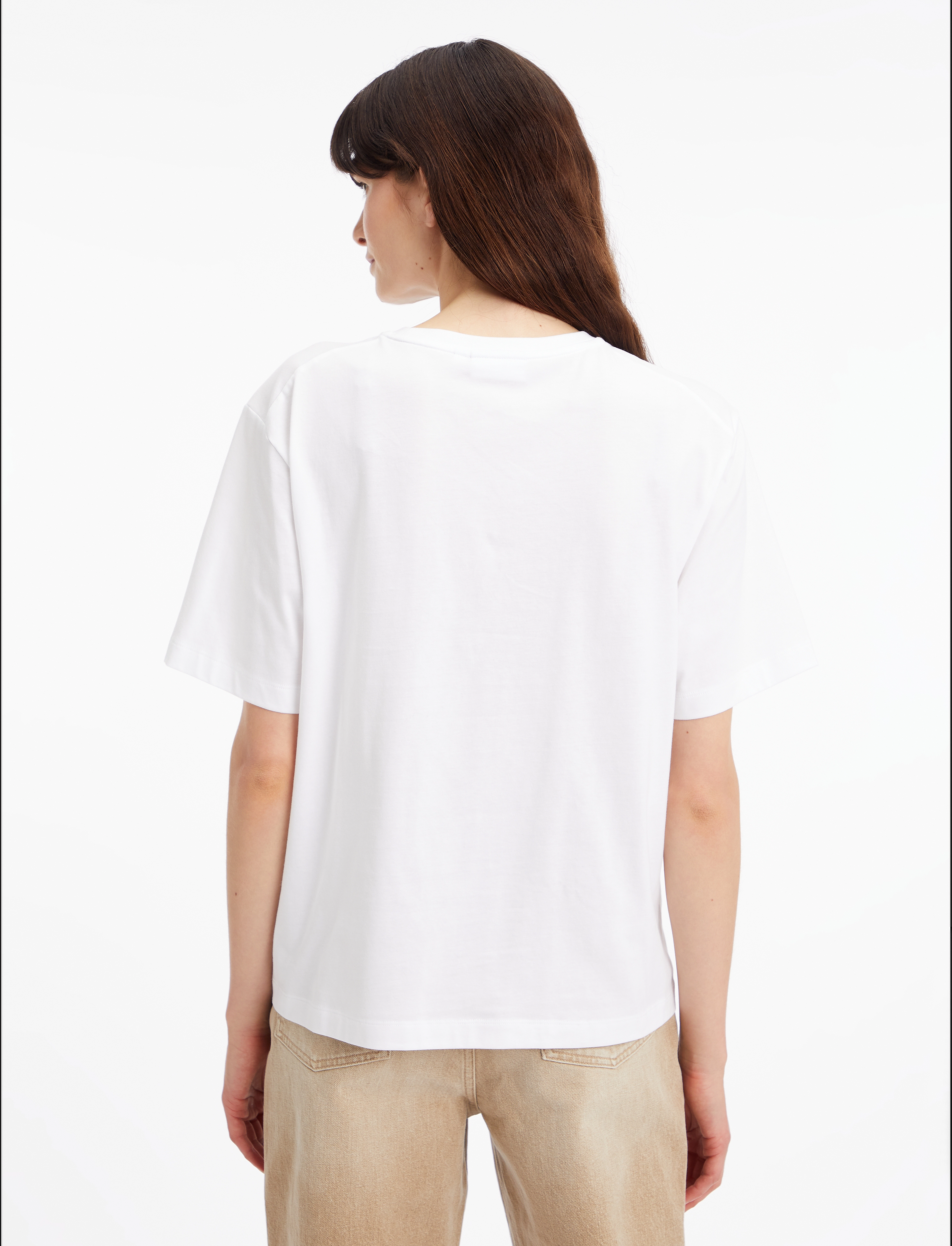 Calvin Klein - COORDINATES LOGO GRAPHIC T-SHIRT - bright white - 3