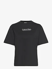 Calvin Klein - COORDINATES LOGO GRAPHIC T-SHIRT - t-shirts - ck black - 0