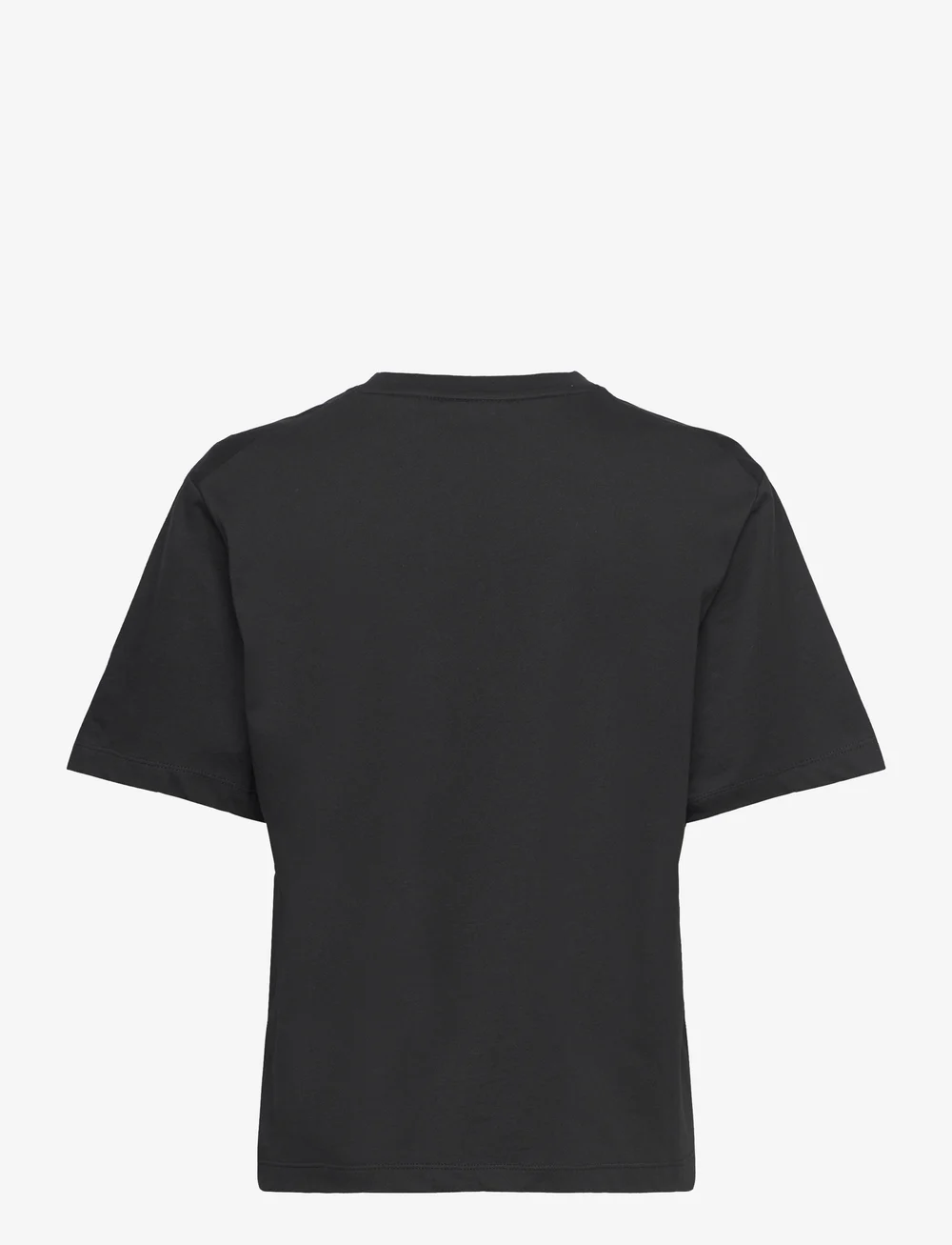 Calvin klein plain black t shirt best sale
