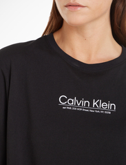 Calvin Klein - COORDINATES LOGO GRAPHIC T-SHIRT - t-shirts - ck black - 4