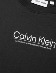 Calvin Klein - COORDINATES LOGO GRAPHIC T-SHIRT - t-shirts - ck black - 5