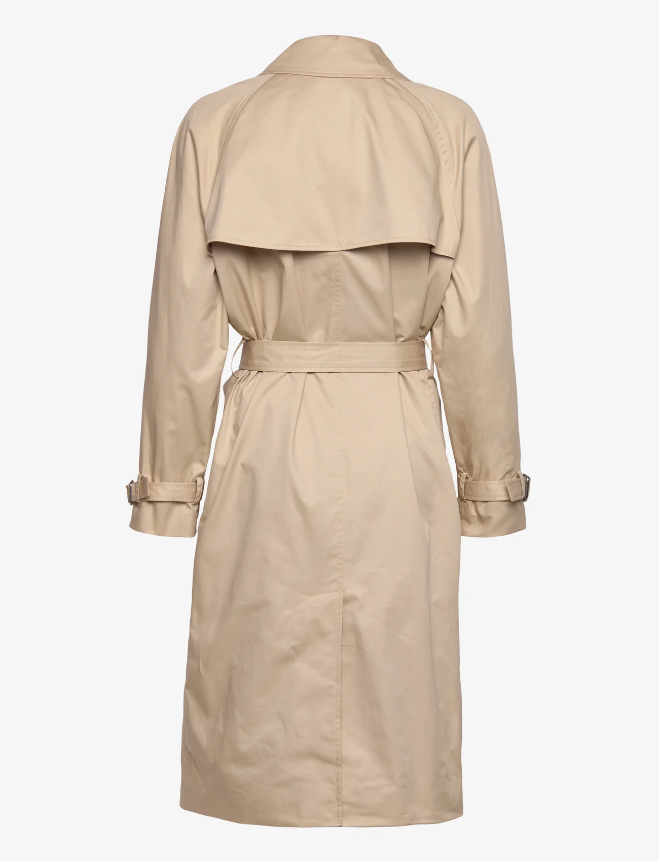 Calvin Klein - ESSENTIAL TRENCH COAT - spring jackets - white clay - 1