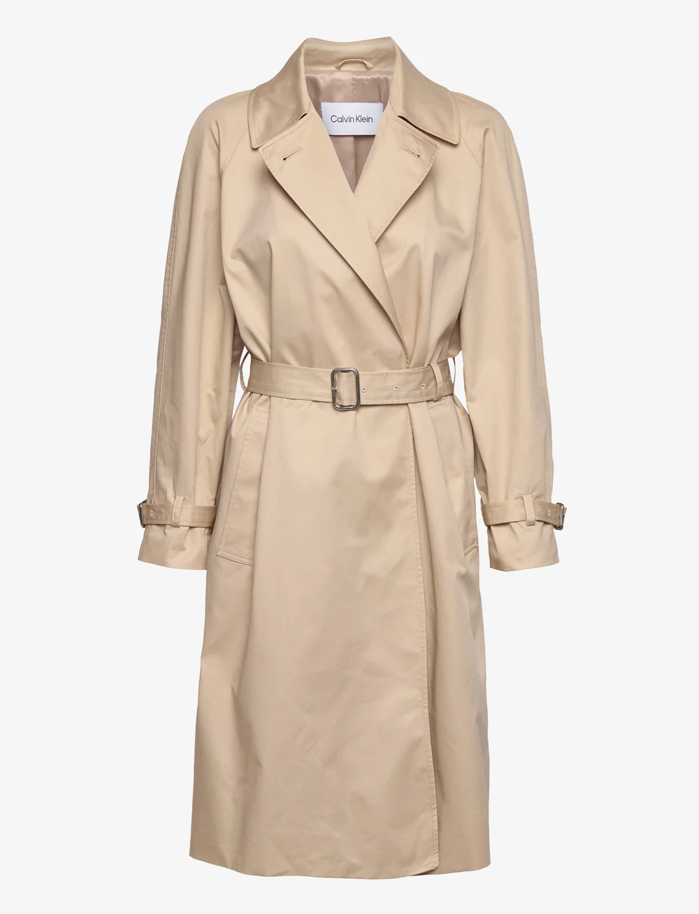 Calvin klein tan coat deals