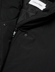 Calvin Klein - LIGHT PADDED WRAP COAT - parka coats - ck black - 2