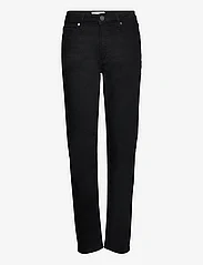 Calvin Klein - MR SLIM - SOFT BLACK - džinsa bikses ar tievām starām - denim black - 0