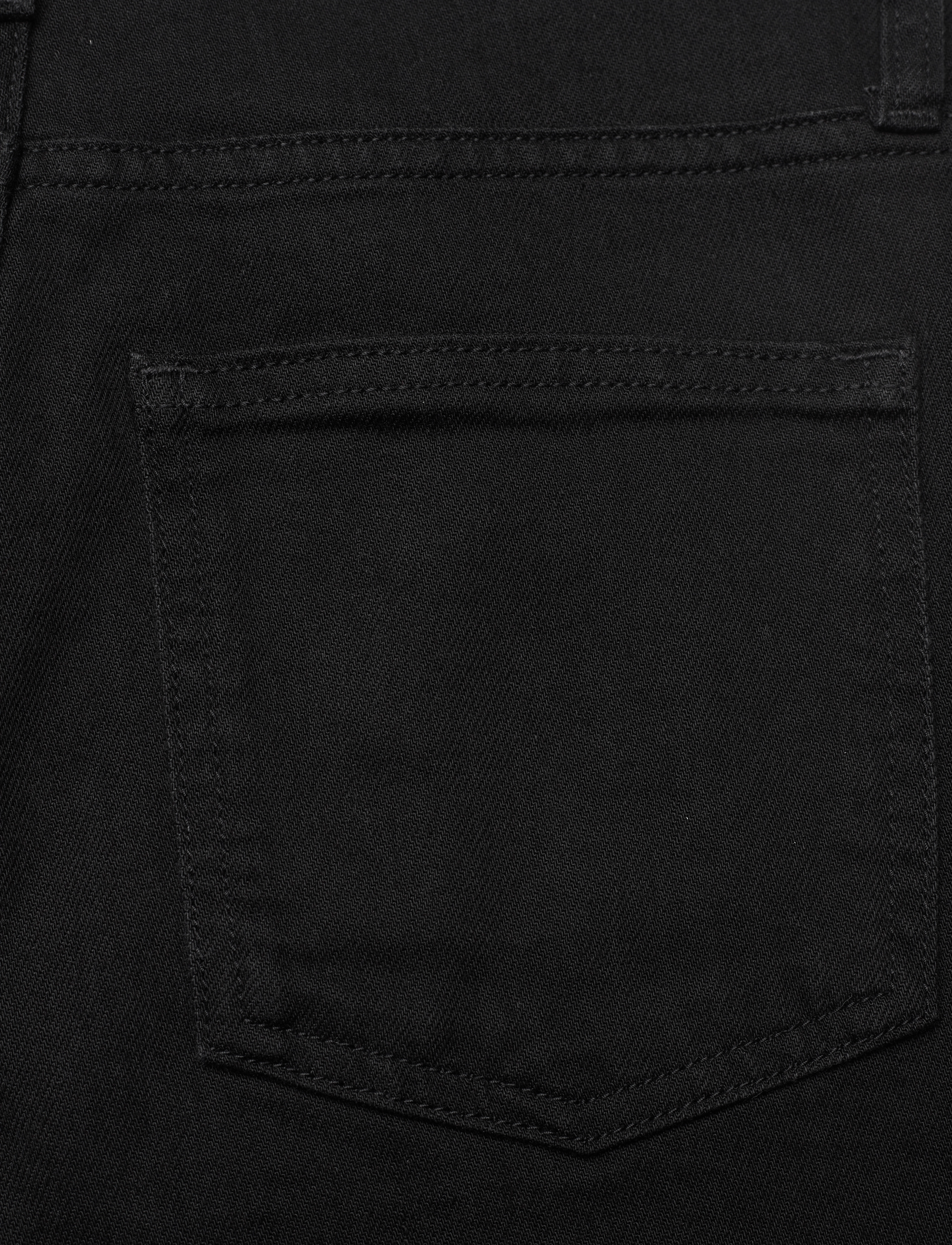 Calvin Klein - HIGH RISE STRAIGHT -  SOFT BLACK - denim black - 4