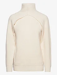 Calvin Klein - RECYCLED WOOL CUT OUT SWEATER LS - pologenser - vanilla ice - 0