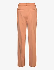 Calvin Klein - WOOL TWILL PLEATED STRAIGHT PANT - ballīšu apģērbs par outlet cenām - pale terracotta - 1