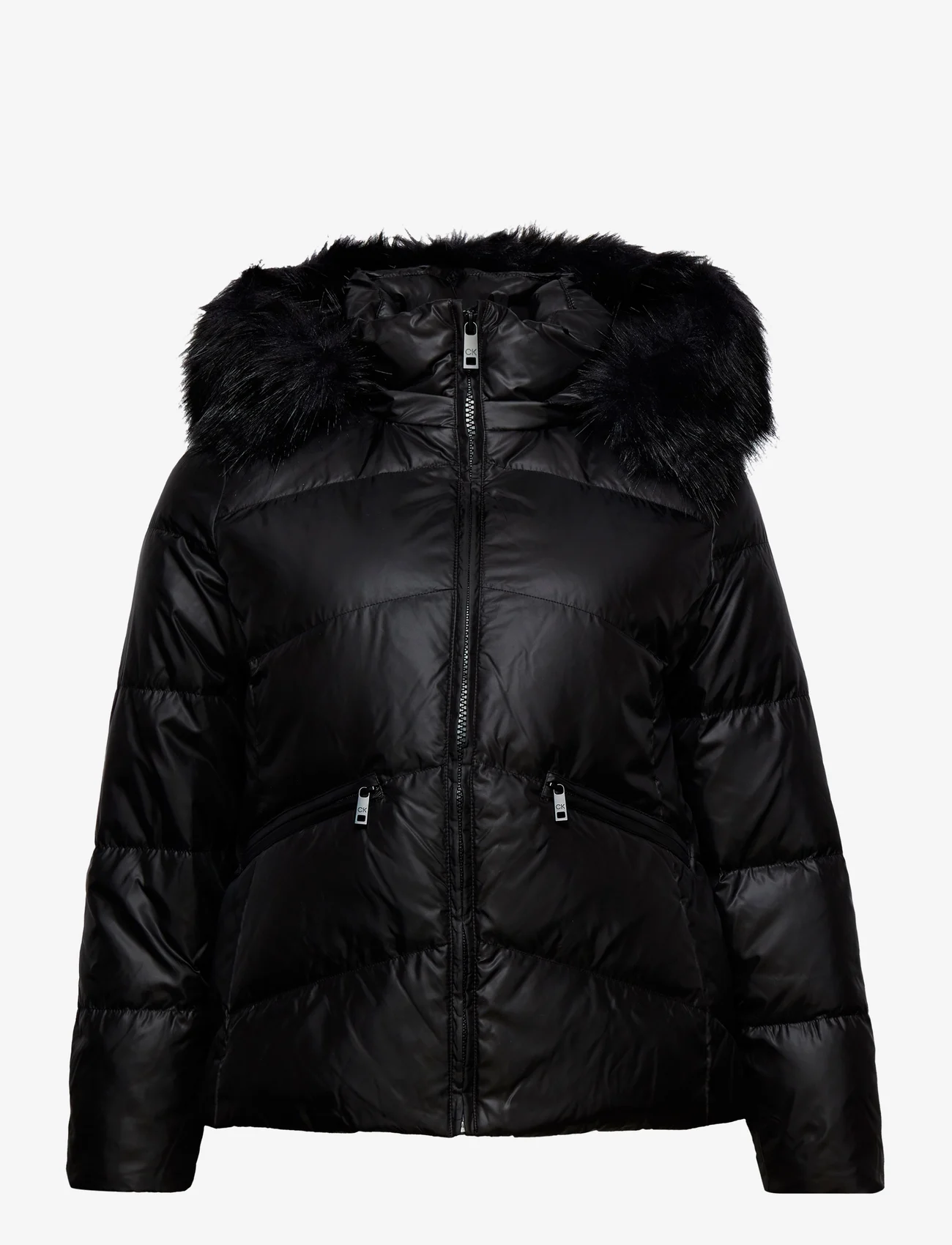 Calvin Klein Essential Real Down Jacket Inclv (Ck Black), ( €) |  Large selection of outlet-styles 