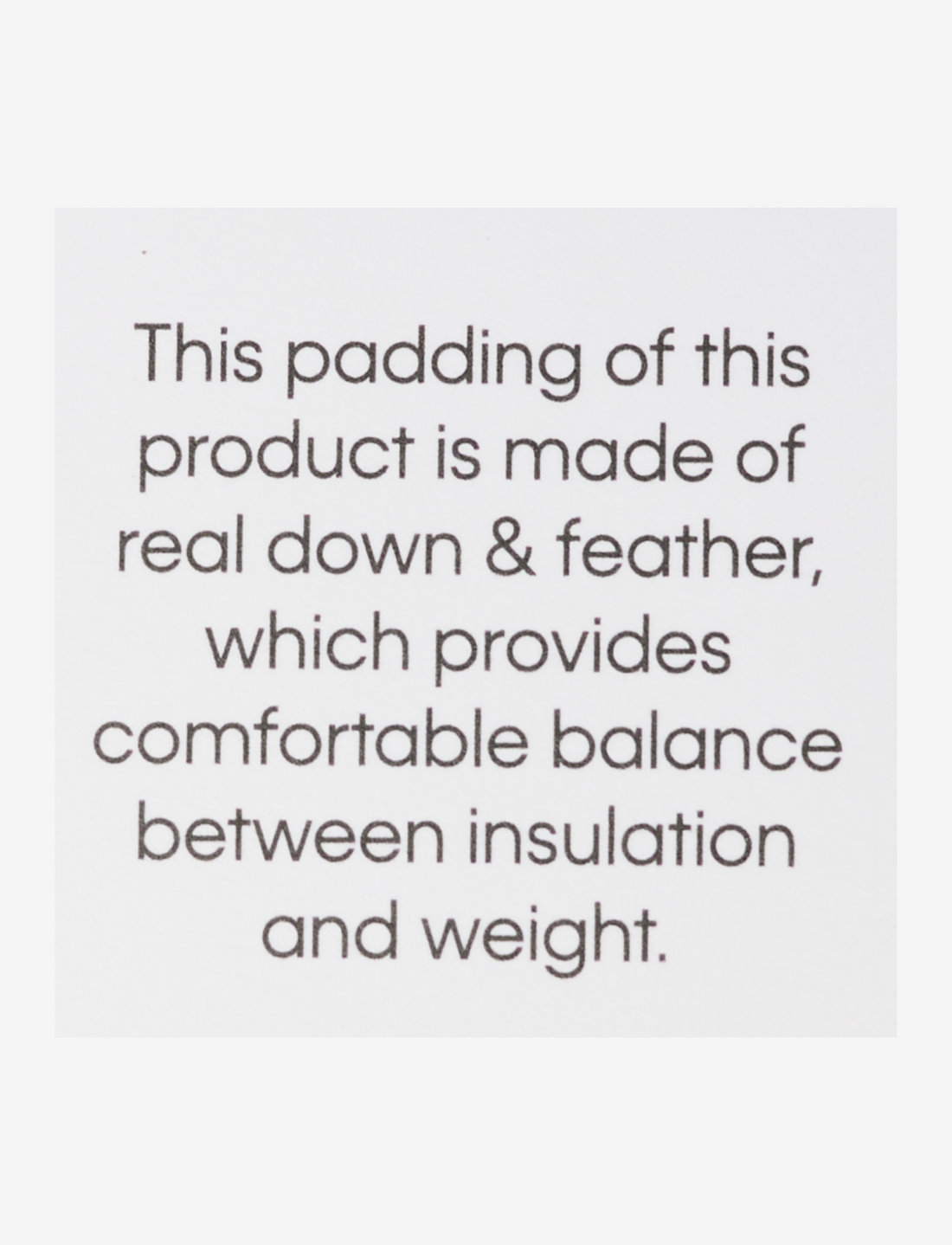 Calvin klein 2025 down and feather