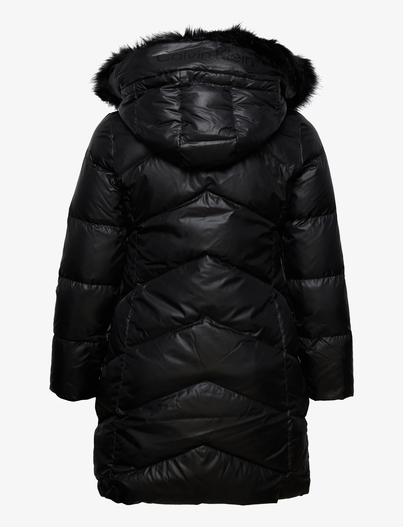Calvin Klein - ESSENTIAL REAL DOWN COAT INCLU - winter coats - ck black - 1