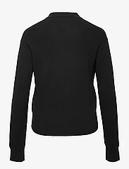 Calvin Klein - RIB OPEN NECK SWEATER INCLU - pullover - ck black - 1