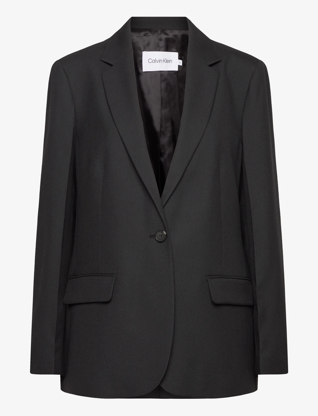 Calvin Klein - ESSENTIAL TAILORED BLAZER - vakarėlių drabužiai išparduotuvių kainomis - ck black - 0