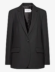 Calvin Klein - ESSENTIAL TAILORED BLAZER - vakarėlių drabužiai išparduotuvių kainomis - ck black - 0