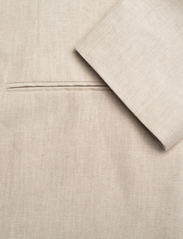 Calvin Klein - LINEN TAILORED BLAZER - odzież imprezowa w cenach outletowych - smooth beige - 3