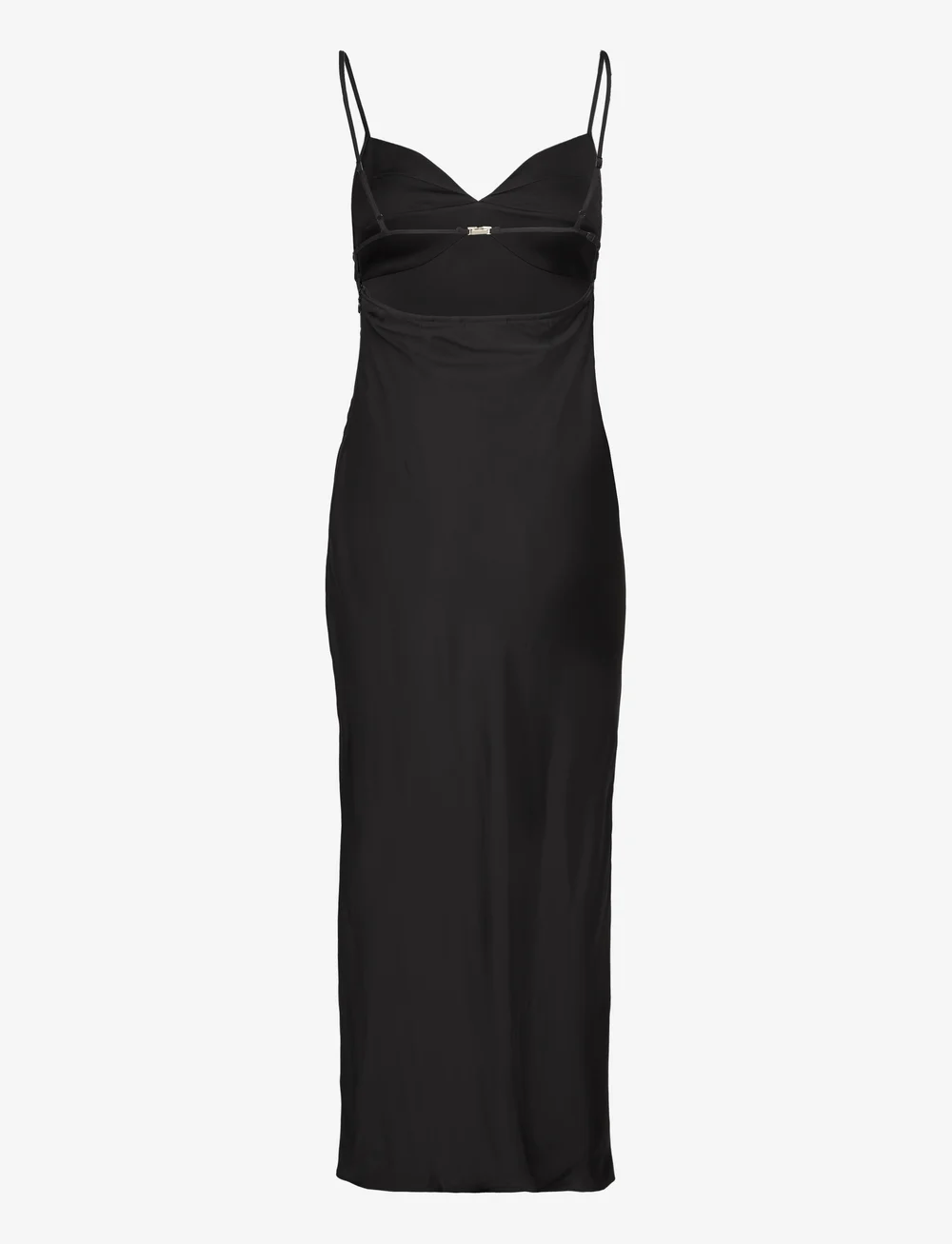 Calvin Klein Satin Viscose Slip Dress Dresses Boozt