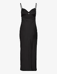 Calvin Klein - SATIN VISCOSE SLIP DRESS - Õlapaeltega kleidid - ck black - 1