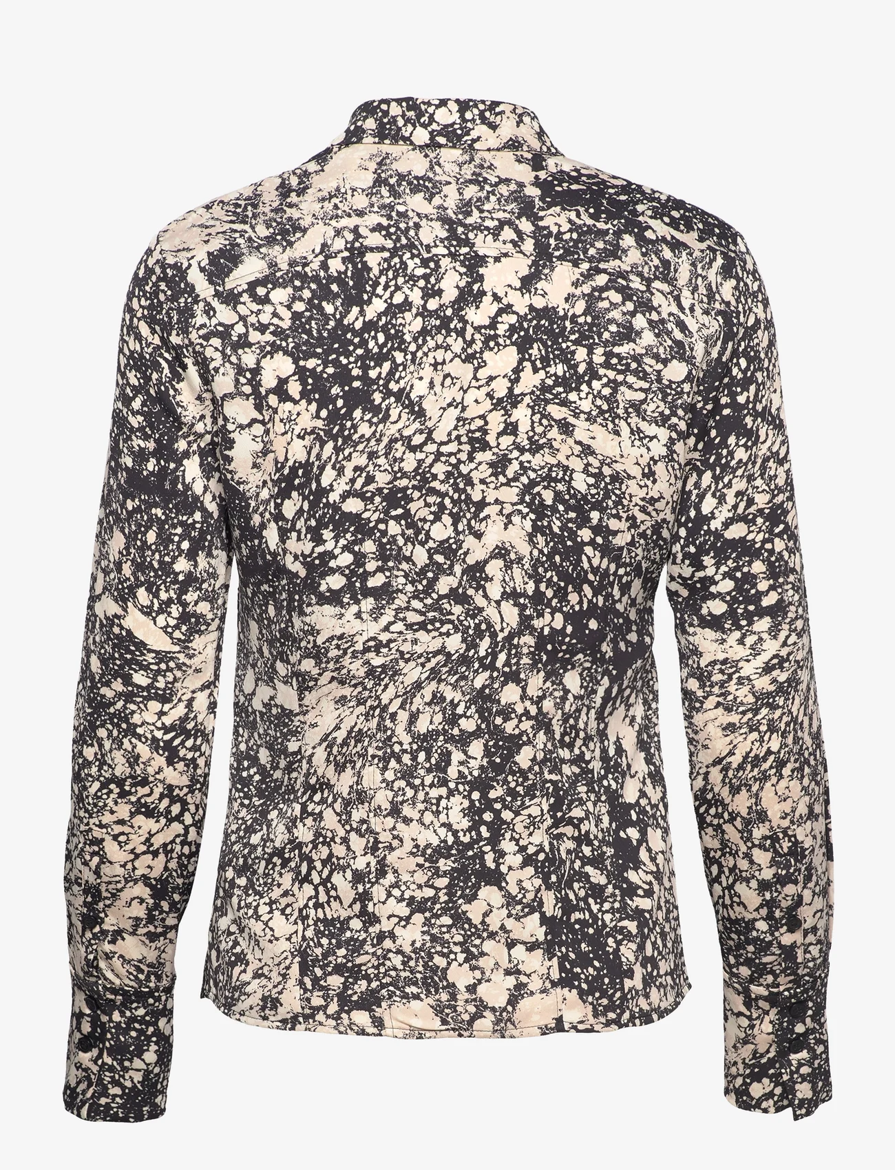 Calvin Klein - RECYCLED CDC SLIM SHIRT - langærmede skjorter - marble print / ck black - 1
