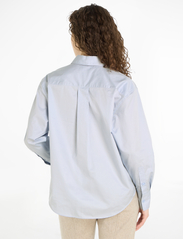 Calvin Klein - RELAXED COTTON SHIRT - marškiniai ilgomis rankovėmis - arctic ice - 3