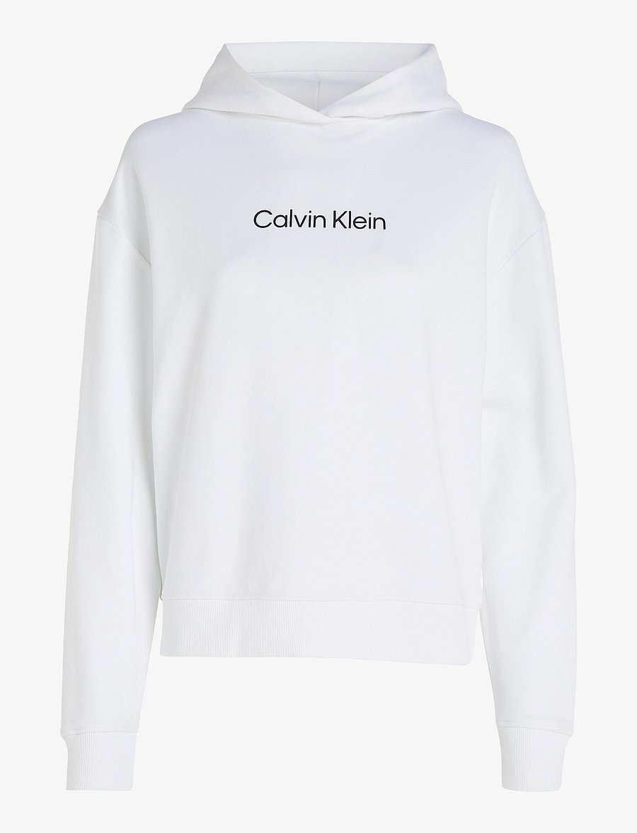 Calvin Klein - HERO LOGO HOODIE - kapuutsiga pusad - bright white - 1