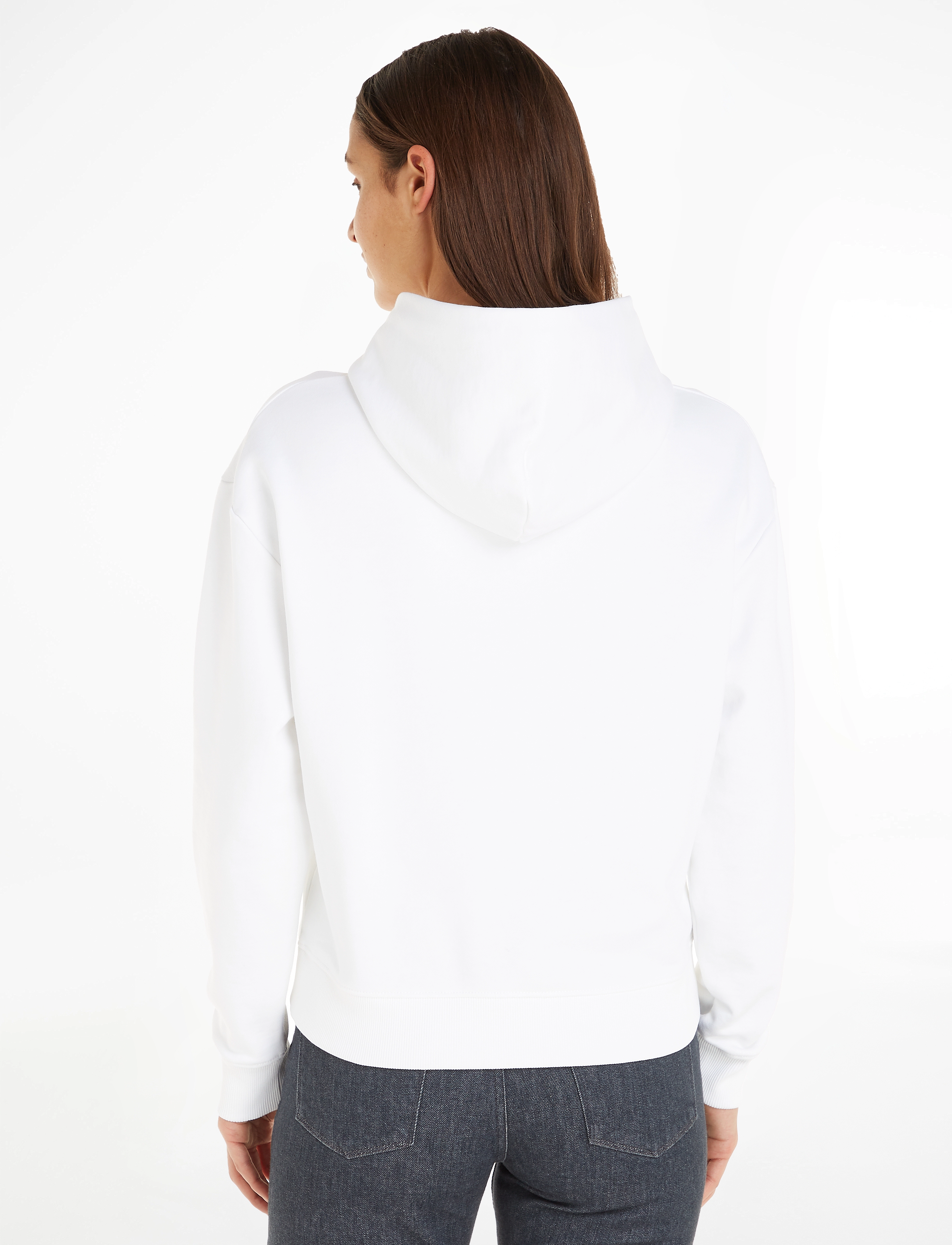 Calvin Klein - HERO LOGO HOODIE - kapuutsiga dressipluusid - bright white - 2