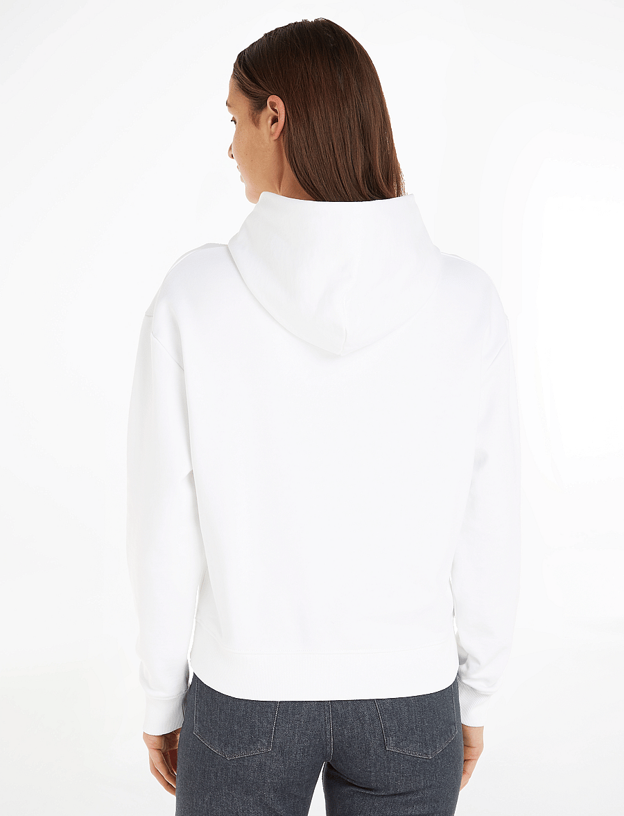 Calvin Klein - HERO LOGO HOODIE - kapuutsiga pusad - bright white - 2
